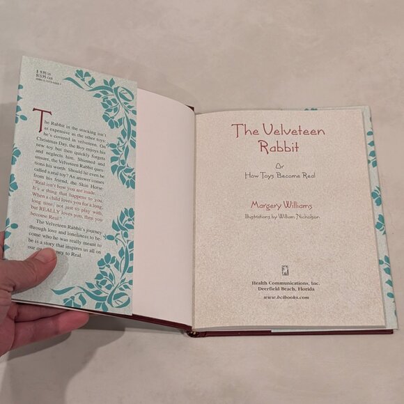 The Velveteen Rabbit By Margery Williams Hardcover Book - Picture 3 of 5